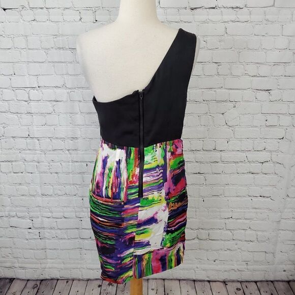 Alice + Olivia Breanna One Shoulder Dress M NWT - Picture 5 of 8